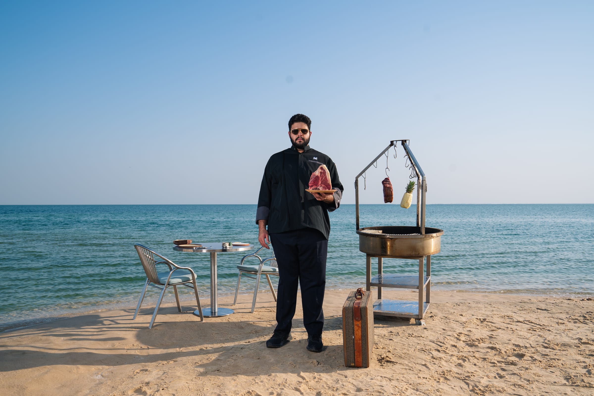 Marble's kitchen on the shore